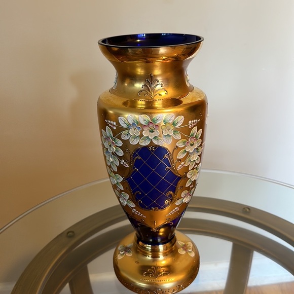 Bohemia vase rare vintage /Excellent collection - Picture 6 of 17